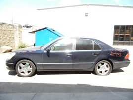 2001 LEXUS LS430 NAVY BLUE 4.3L AT Z17733